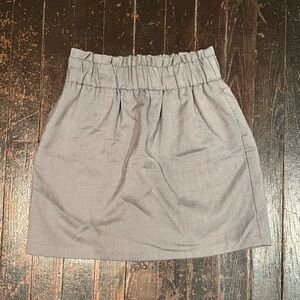 Sparkle & Fade Gray Mini Skirt